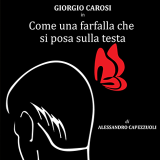 come una farfalla che si posa sulla testa